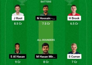 ENG vs BAN Dream11 Prediction Possible 11 Pitch Report: ODI World Cup 2023 Match 7 - CricBlog