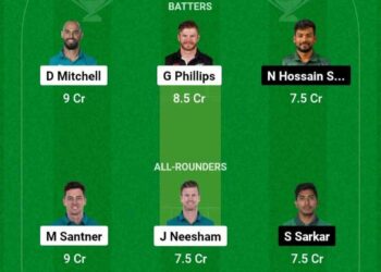NZ vs BAN 2nd T20 2023 Dream11 Prediction Possible 11 Pitch Report