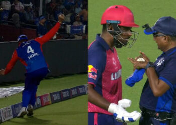 IPL 2024: Kumar Sangakkara puts his opinion on Sanju Samson's controversial dismissal against DC