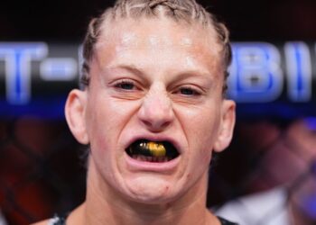 Kayla Harrison encouraged to ‘fight some men’ in UFC because ‘none of these females want to fight her’