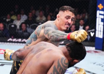 White: It would be ‘insane’ not to make Aspinall backup for Jones vs. Miocic