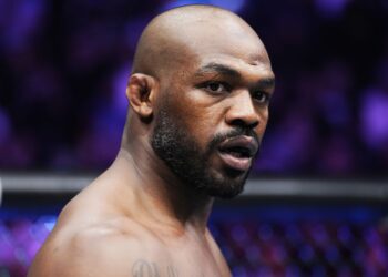 Video! Jones Studies Miocic Vs. Ngannou Film From His Car