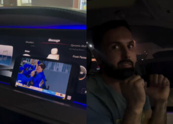 Emerging Teams Asia Cup 2024: Mohammad Nabi celebrates Afghanistan A's semi-final win over India A from inside a car