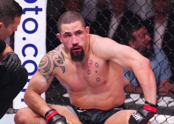 NSFW Pic! Whittaker’s Jaw And Teeth Left A Bloody Mess