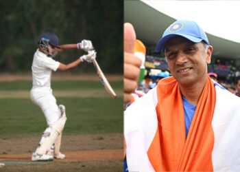 Rahul Dravid's younger son Anvay smashes maiden century for Karnataka at Vijay Merchant Trophy