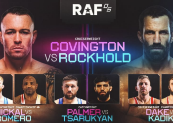 RAF 05 card, start time, date and location | Covington vs. Rockhold